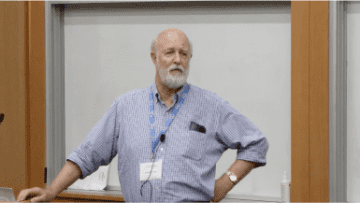Richard Hynes hablando en CRISPR Workshop 2017