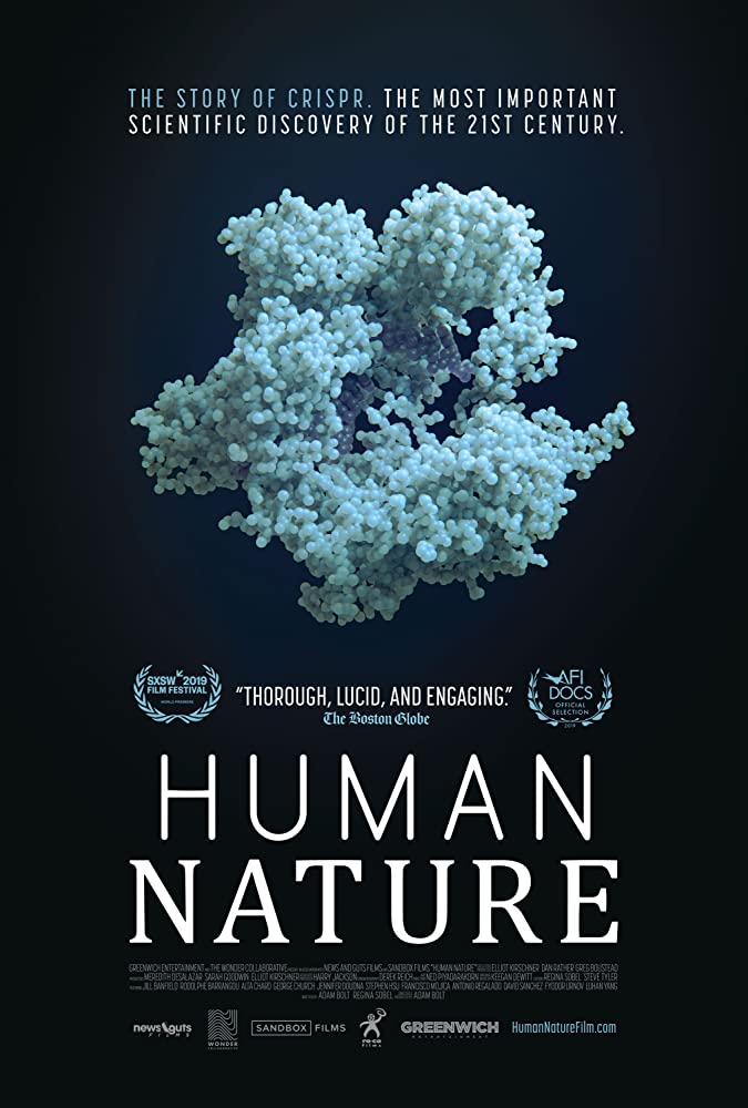 Póster de película para documental Human Nature