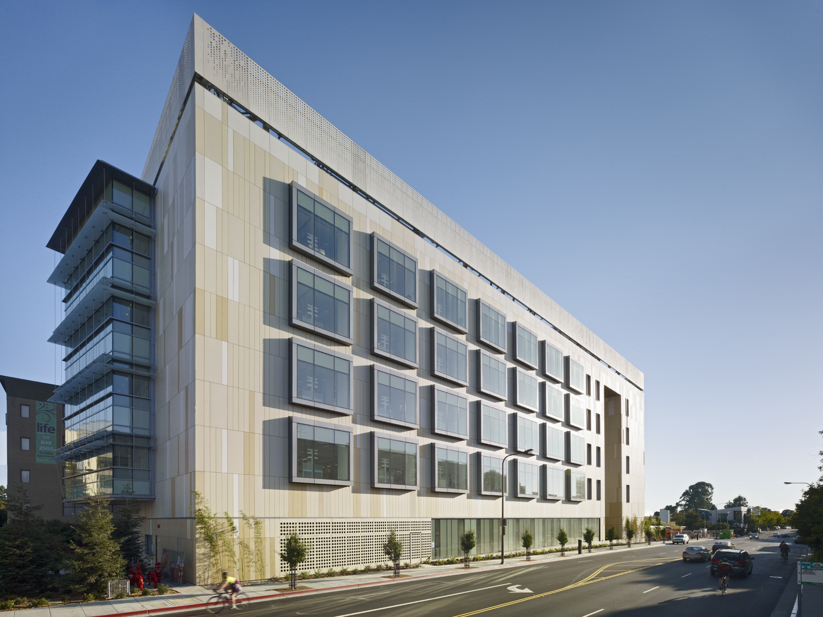 Edificio del Instituto de Genómica Innovadora en UC Berkeley