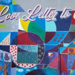 mural que dice "Una carta de amor a Oakland"