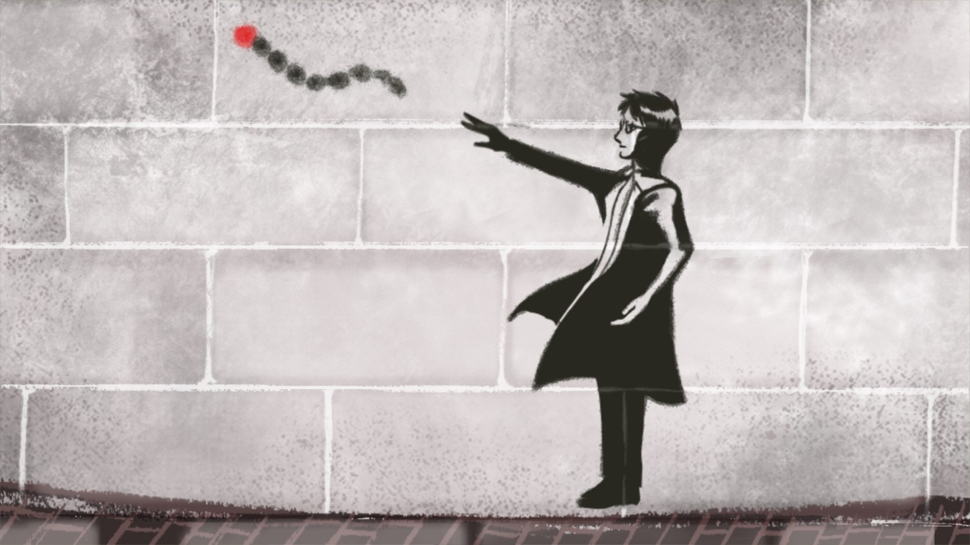 Retrato de Roseli Ocampo-Friedmann al estilo de “Balloon Girl” de Banksy