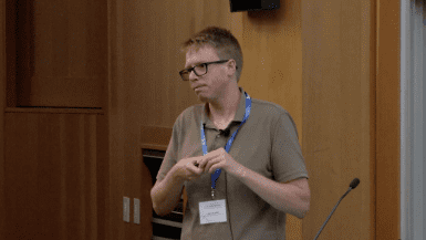 Luke Gilbert speaking at CRISPR Workshop 2017