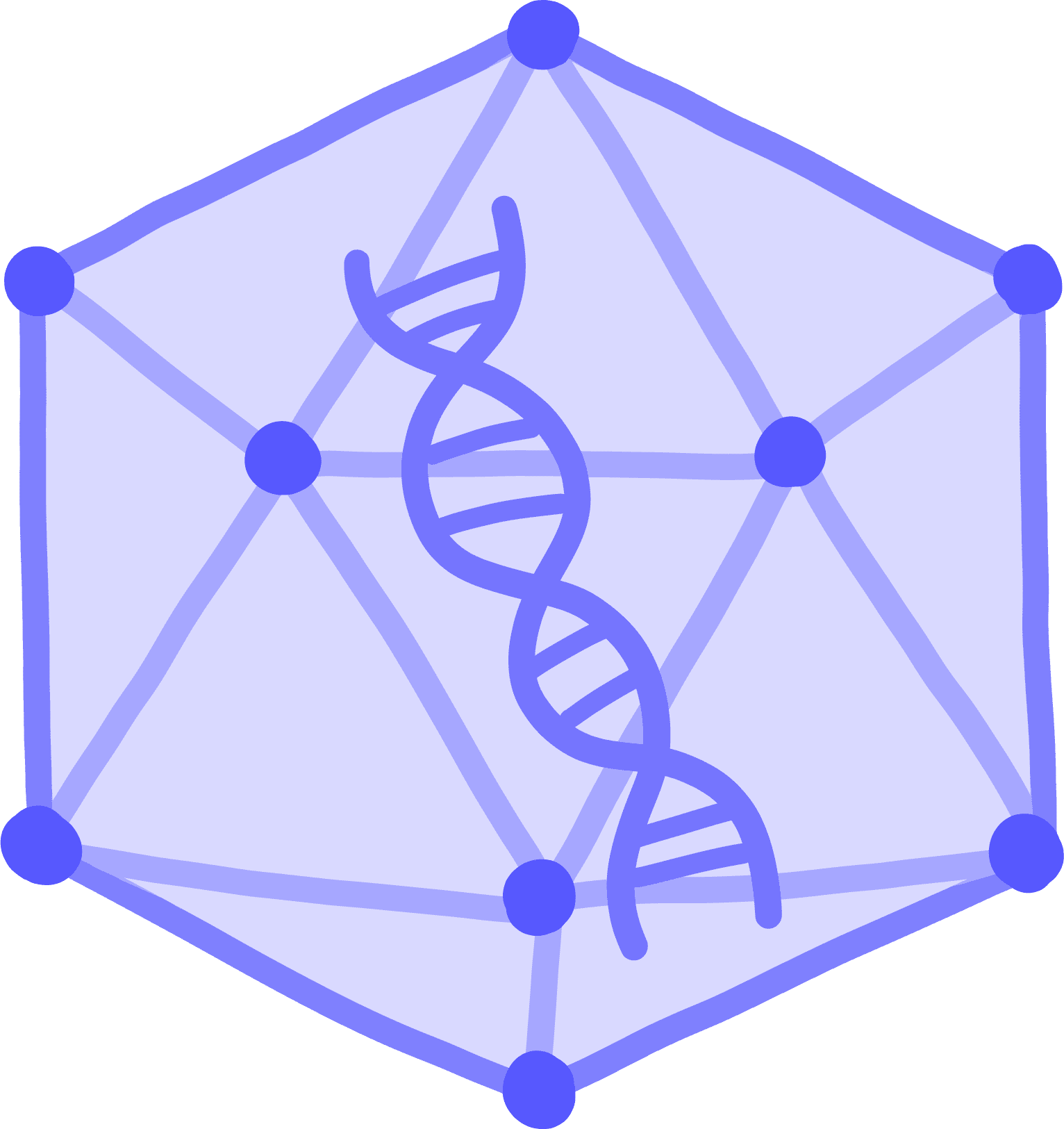 Illustration of a viral vector or EDV